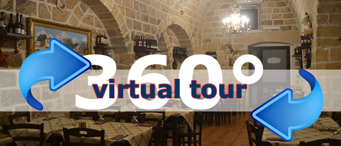 Click per visualizzare il Virtual Tour di Antichi Sapori del Teatro Braceria