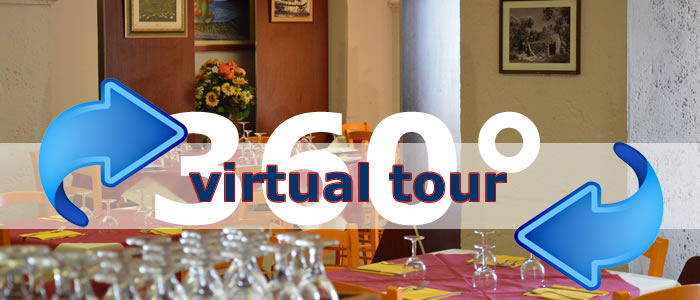 Click per visualizzare il Virtual Tour di Aria Corte Antichi Sapori Ristorante