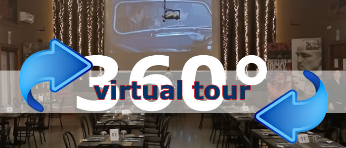 Click per visualizzare il Virtual Tour di Cinema 28 Pizzeria Pub