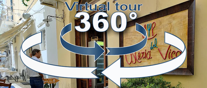 Click per visualizzare il Virtual Tour di Osteria del Vico