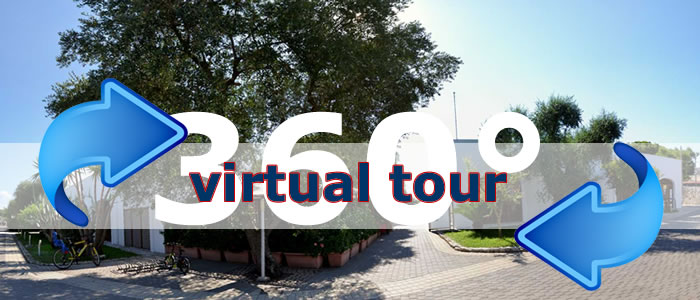 Click per visualizzare il Virtual Tour di Porto Cesareo Camping