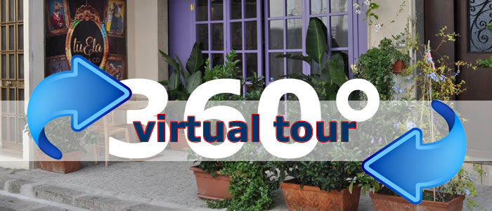 Click per visualizzare il Virtual Tour di tuEla Cibo & Co Ristorante Pizzeria